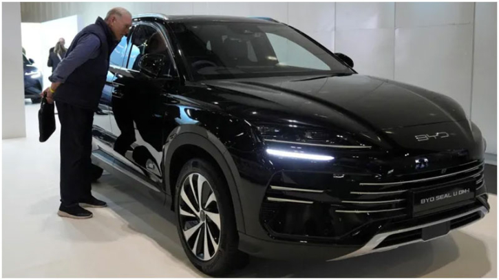 BYD sees UK sales surge 880%, making Britain its biggest market outside China