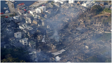 Fire destroys over 170 buildings in Southern Japan