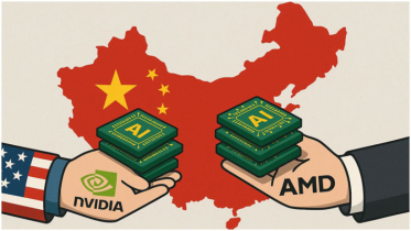 Nvidia, AMD to hand US 15% of AI chip sales to China