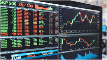 Stocks end mixed as Dollar slides to multi-year low against Euro