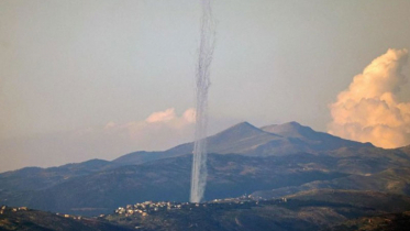 Hezbollah fires rocket salvo at Israeli base