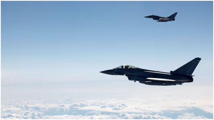 UK fighter jets begin NATO air defence mission over Poland UK fighter jets begin NATO air defence mission over Poland