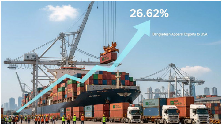 US apparel imports from Bangladesh surge 26.62% despite global decline