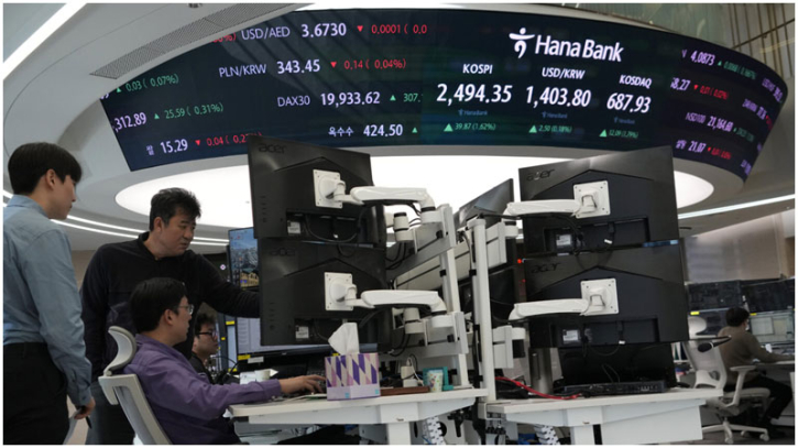 Asian stocks mixed after Wall St hit by US inflation fears Asian stocks mixed after Wall St hit by US inflation fears