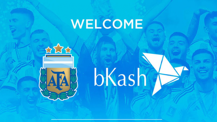 bKash becomes first Bangladeshi sponsor of Argentina football team