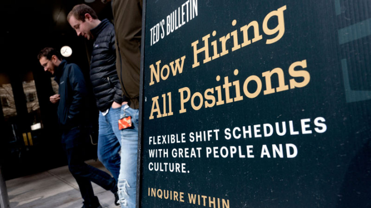 US job opening surges surprisingly, unemployment at multi-decade low