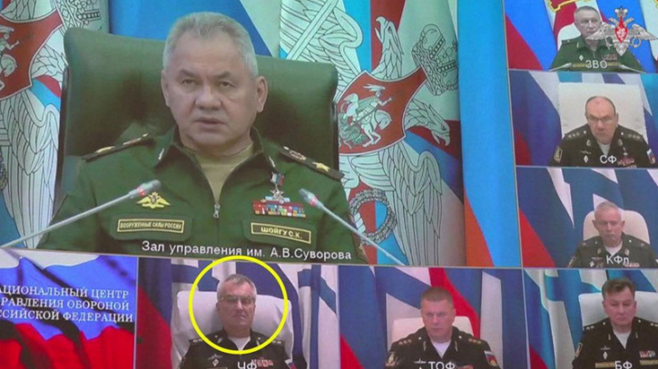 Russian Black Sea fleet commander seen alive and well, debunking media reports Russian Black Sea fleet commander seen alive and well, debunking media reports