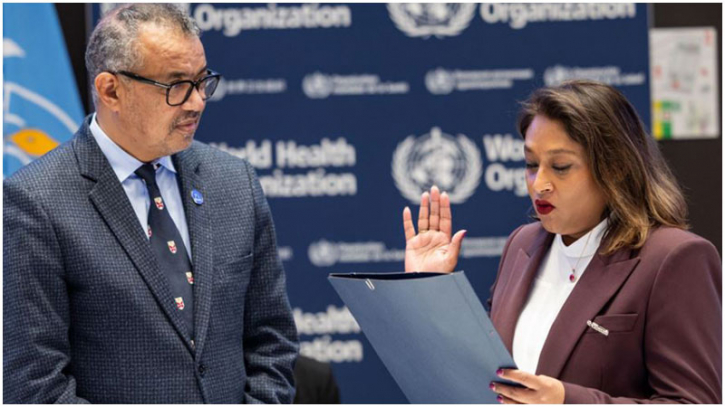 Saima appointed WHO Regional Director, WHO DG congratulates Saima appointed WHO Regional Director, WHO DG congratulates