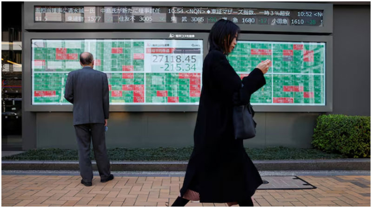 Shares gain after mild US inflation; yields buoyed by trade tensions Shares gain after mild US inflation; yields buoyed by trade tensions