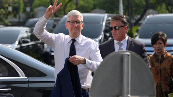 Apple CEO meets Indonesia leader to talk investments