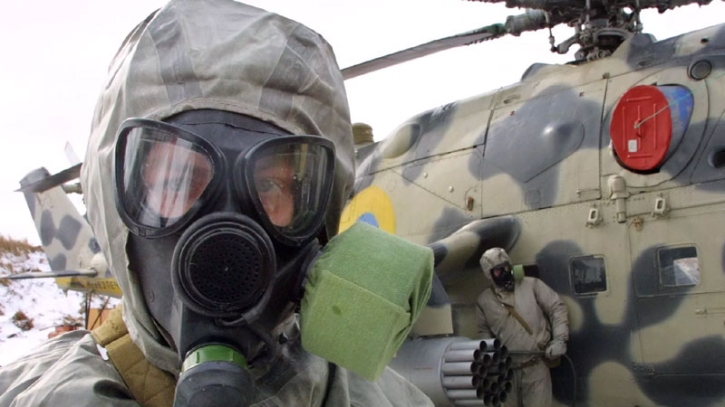 Ukrainian forces using drone-dropped chemical weapons