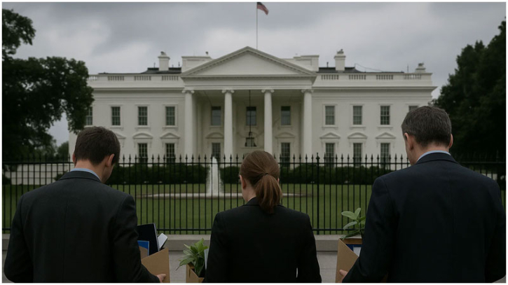 White House warns of mass layoffs as government shutdown talks stall